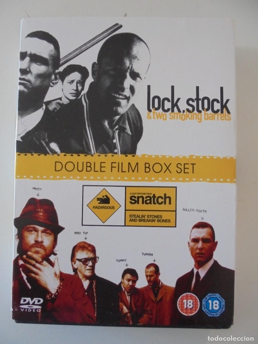 Cinema: LOCK,STOCK / SNATCH. DOUBLE FILM BOX SET. ESRUCHE CON 2 DVD'S CON 2 PELICULAS. EN INGLES.