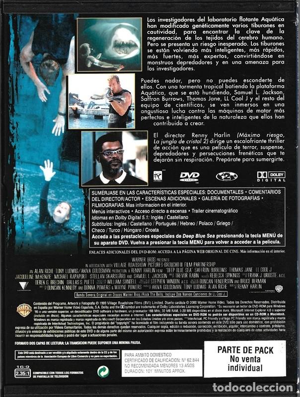 Cine: DEEP BLUE SEA (FORMATO SNAPCASE) - Foto 2