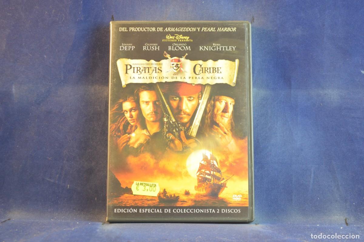 Cine: PIRATAS DEL CARIBE - LA MALDICION DE LA PERLA NEGRA - 2 DVD