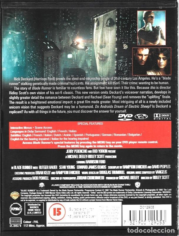 Cine: BLADE RUNNER (FORMATO SNAPCASE) - Foto 2