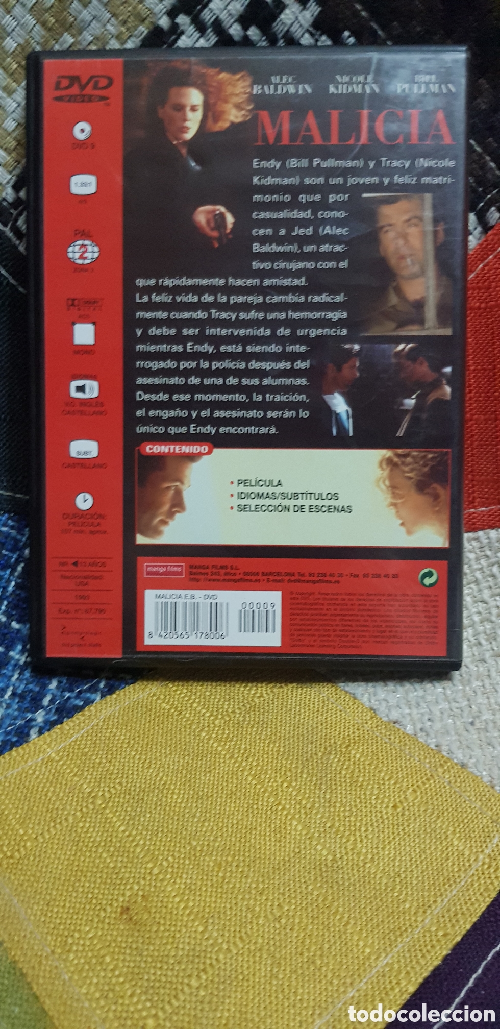 Cine: Dvd MALICIA - Foto 2