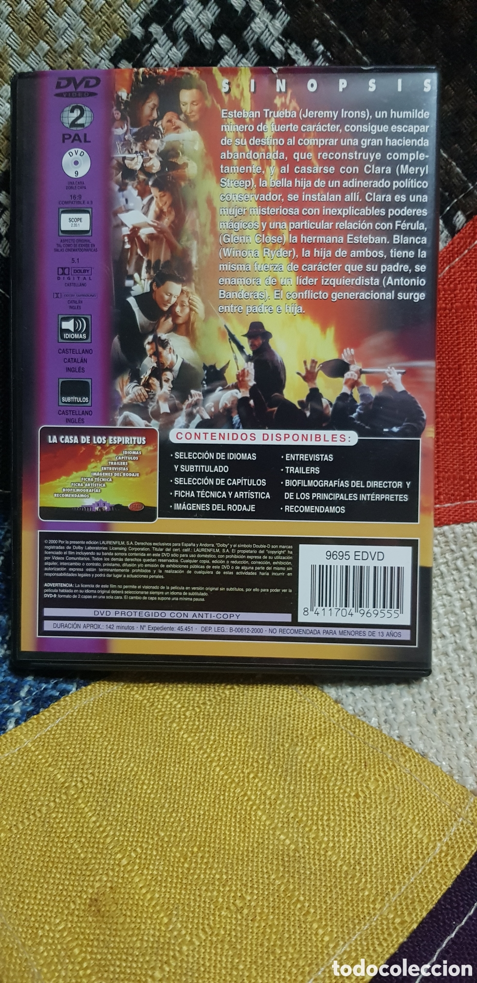 Cine: Dvd LA CASA DE LOS ESP&Iacute;RITUS - Foto 2