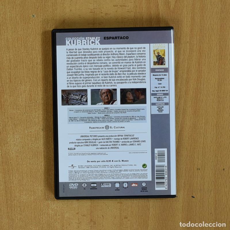 Cine: ESPARTACO - DVD - Foto 2