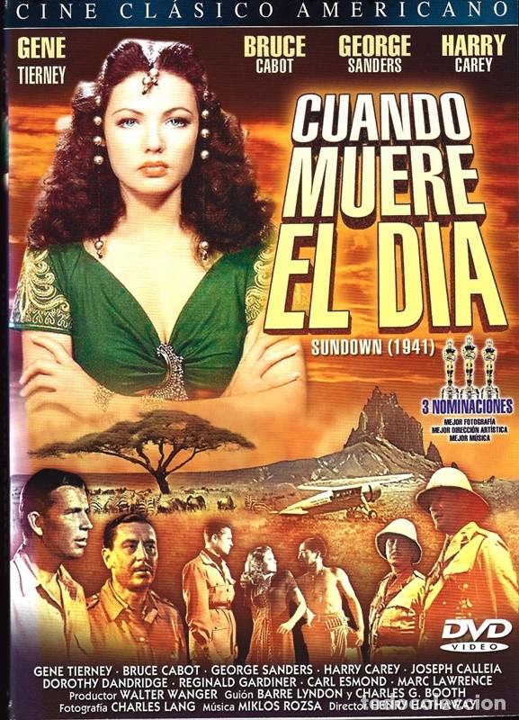 Cinema: CUANDO MUERE EL D&Iacute;A GENE TIERNEY
