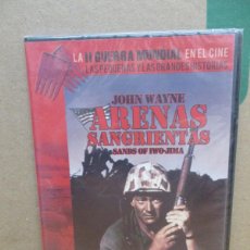 Cine: DVD - PRECINTADO - ARENAS SANGRIENTAS - JOHN WAYNE. Lote 379569254