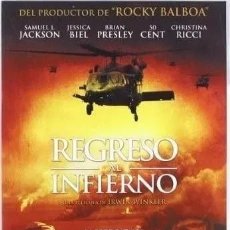 Cine: DVD REGRESO AL INFIERNO (DESCATALOGADO CON SAMUEL L JACKSON, JESSICA BIEL, CURTIS '50 CENT' JACKSON). Lote 379650174