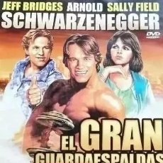 Cine: DVD EL GRAN GUARDAESPALDAS (DESCATALOGADO CON ARNOLD SCHWARZENEGGER,‎JEFF BRIDGES‎, SALLY FIELD)(C1). Lote 379654819