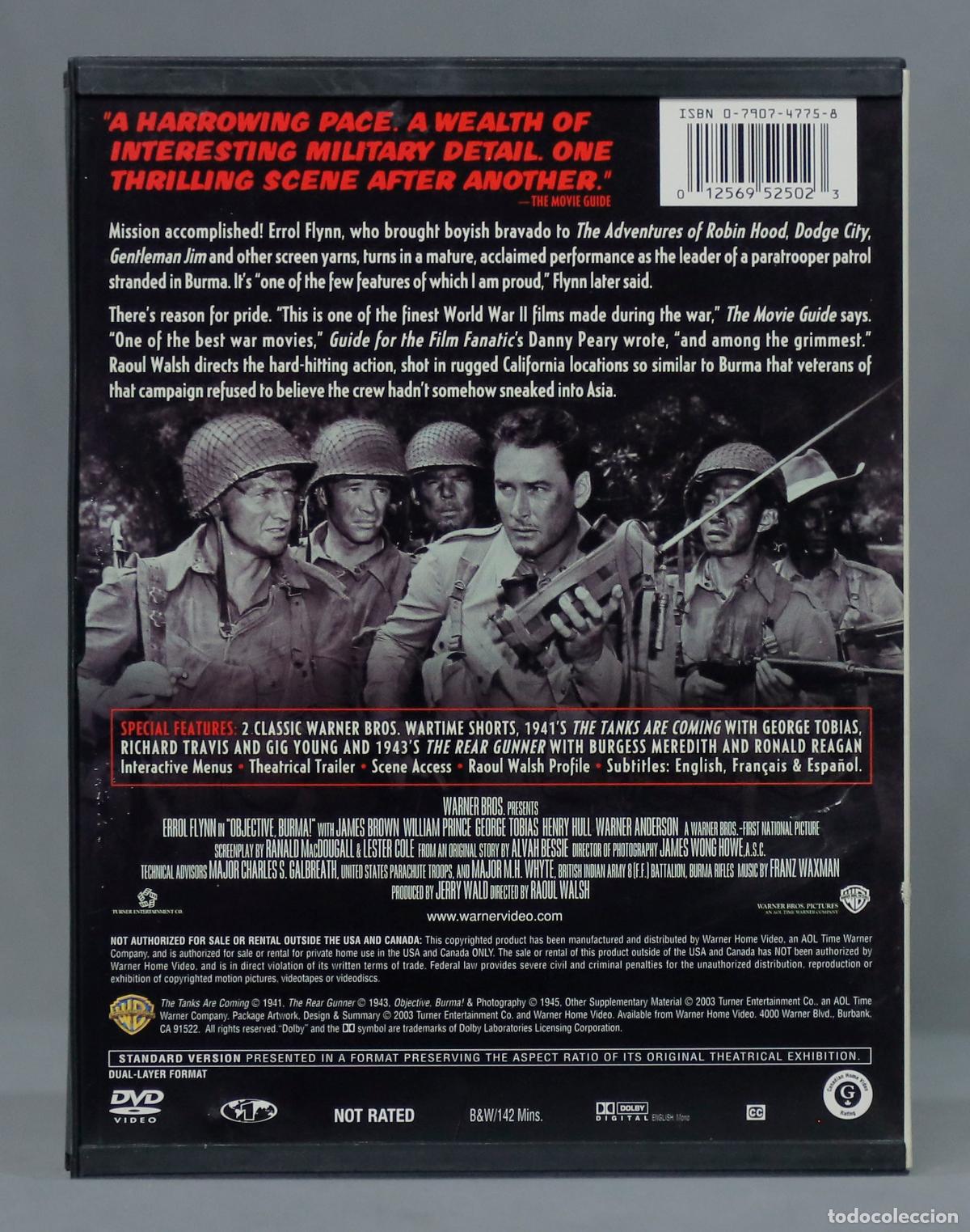 Cine: DVD. Objective Burma - Foto 2