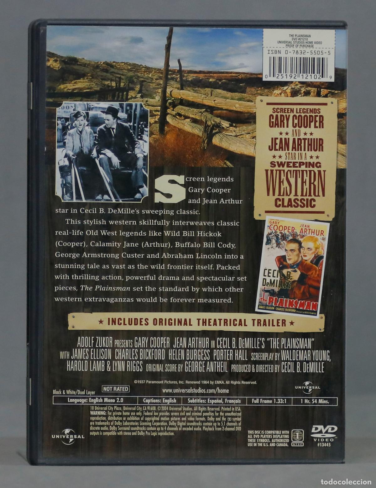 Cine: DVD. Plainsman - Foto 2