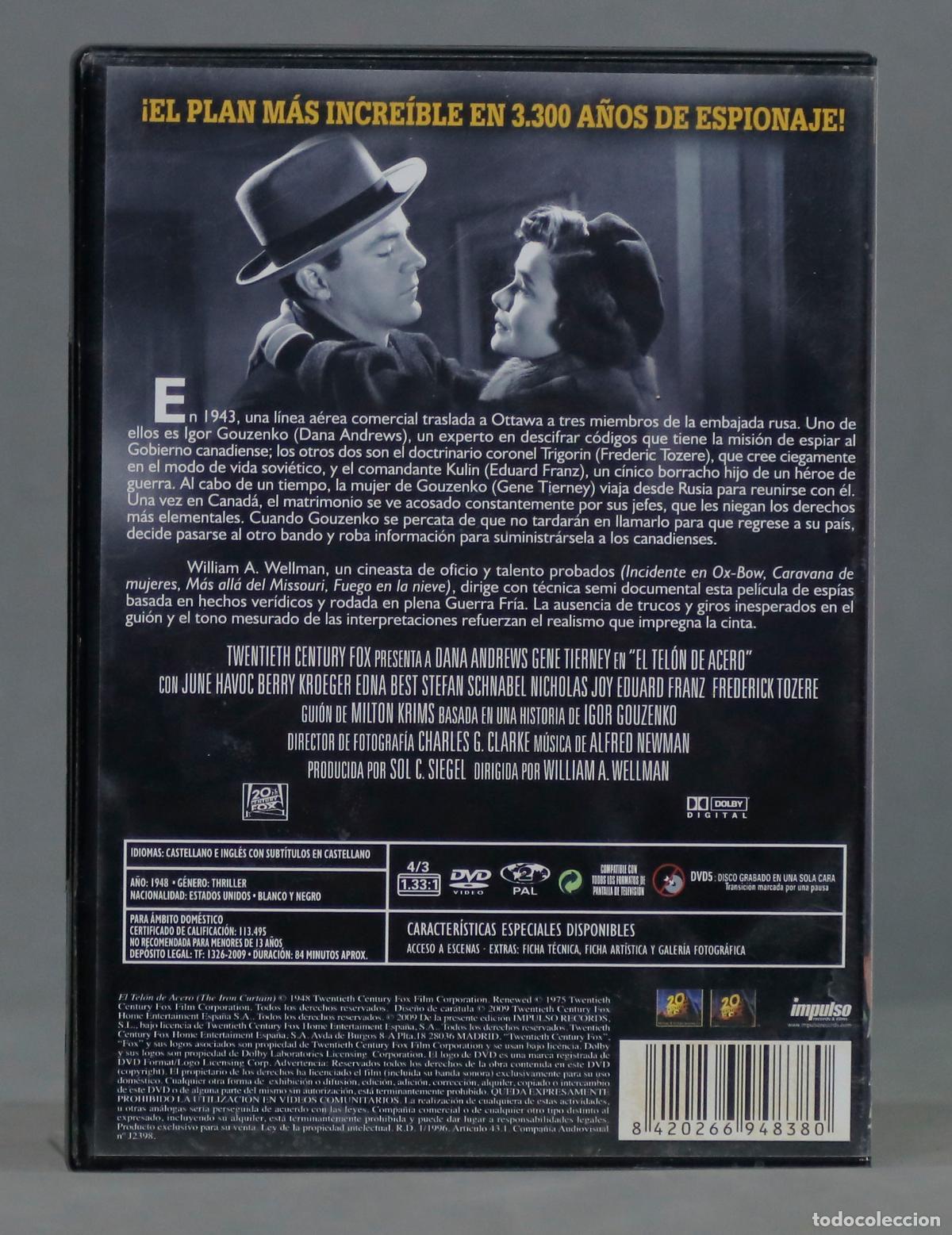 Cine: DVD. El Telon De Acero - Foto 2