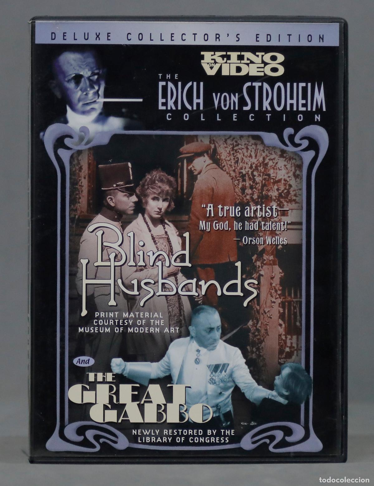 Kino: DVD. Blind Husbands / The Great Gabbo
