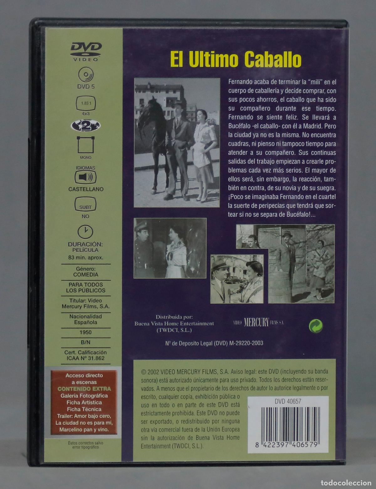 Cine: DVD. El &uacute;ltimo Caballo - Foto 2