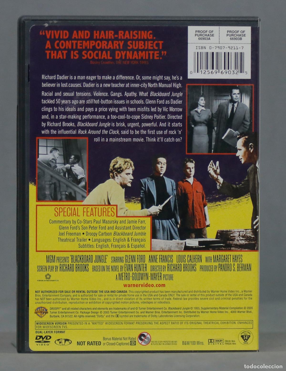 Cine: DVD. Blackboard Jungle - Foto 2