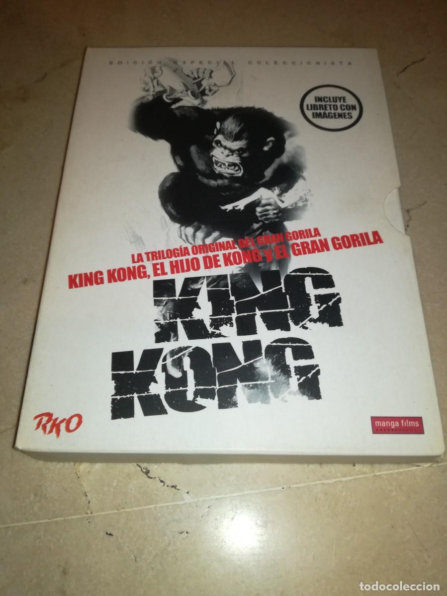 Cine: TRILOG&Iacute;A KING KONG-EDICION ESPECIAL COLECCIONISTA-INCLUYE LIBRETO CON IMAGENES