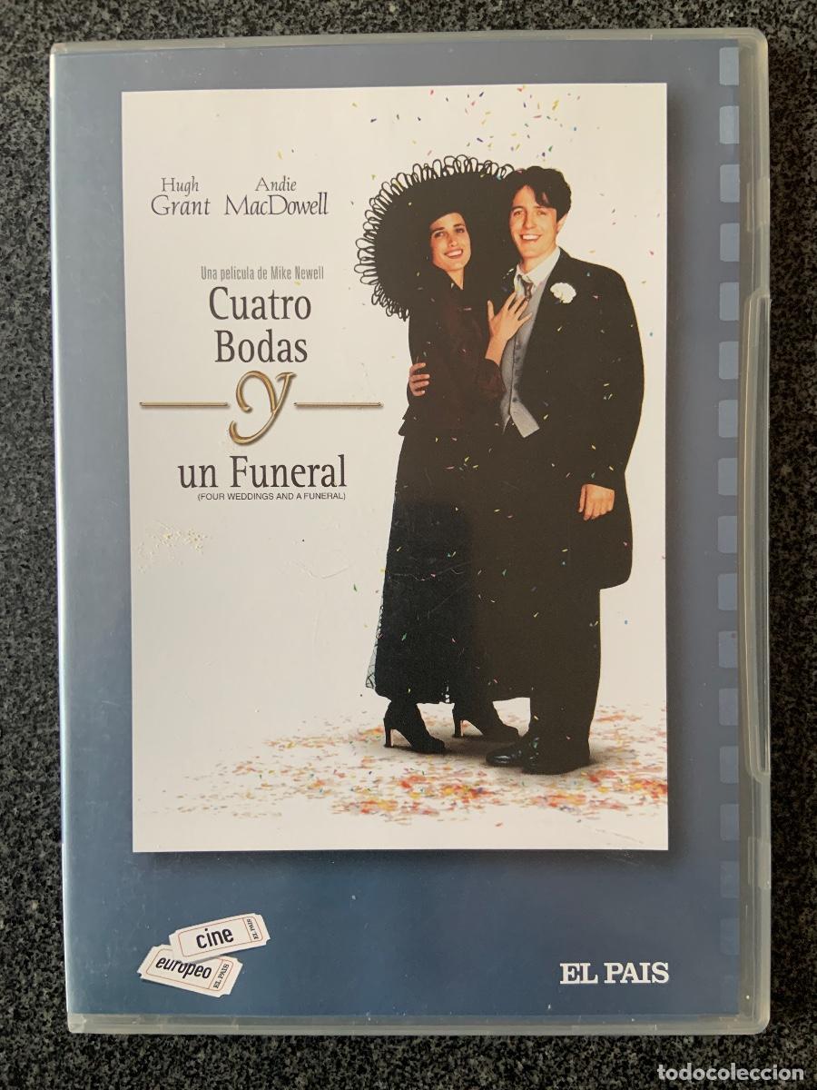 Cin&eacute;ma: CUATRO BODAS Y UN FUNERAL (1994) - DVD - CINE EUROPEO N&ordm; 8 - EL PA&Iacute;S - 2005 - &iexcl;BUEN ESTADO!