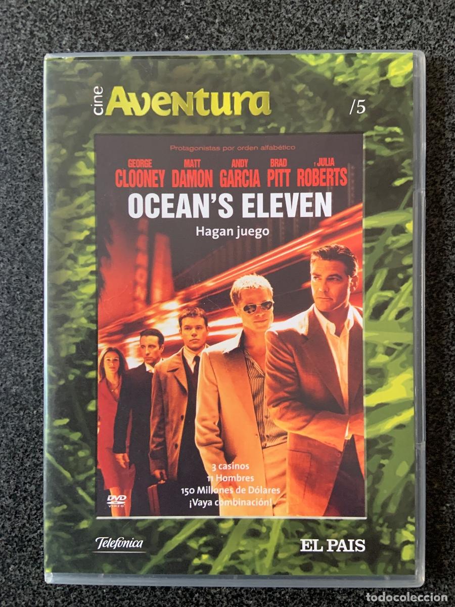 Cine: OCEAN'S ELEVEN (2001) HAGAN JUEGO - DVD - CINE AVENTURA N&ordm; 5 - EL PA&Iacute;S - 2007 - &iexcl;MUY BUEN ESTADO!