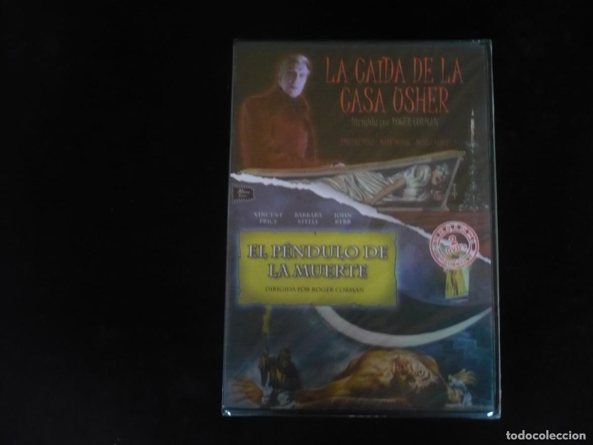Cinema: la caida de la casa usher + el pendulo de la muerte - 2 discos - dvd nuevo precintado