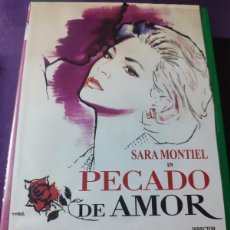 Cine: DVD PECADO DE AMOR SARA MONTIEL. Lote 380773044