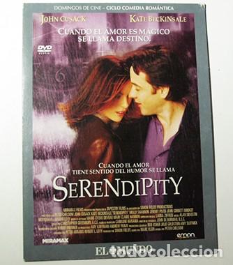 Kino: SERENDIPITY DVD PELÍCULA ROMÁNTICA KATE BECKINSALE JOHN CUSACK - NUEVA YORK ¿ EL DESTINO LOS UNIRÁ ?