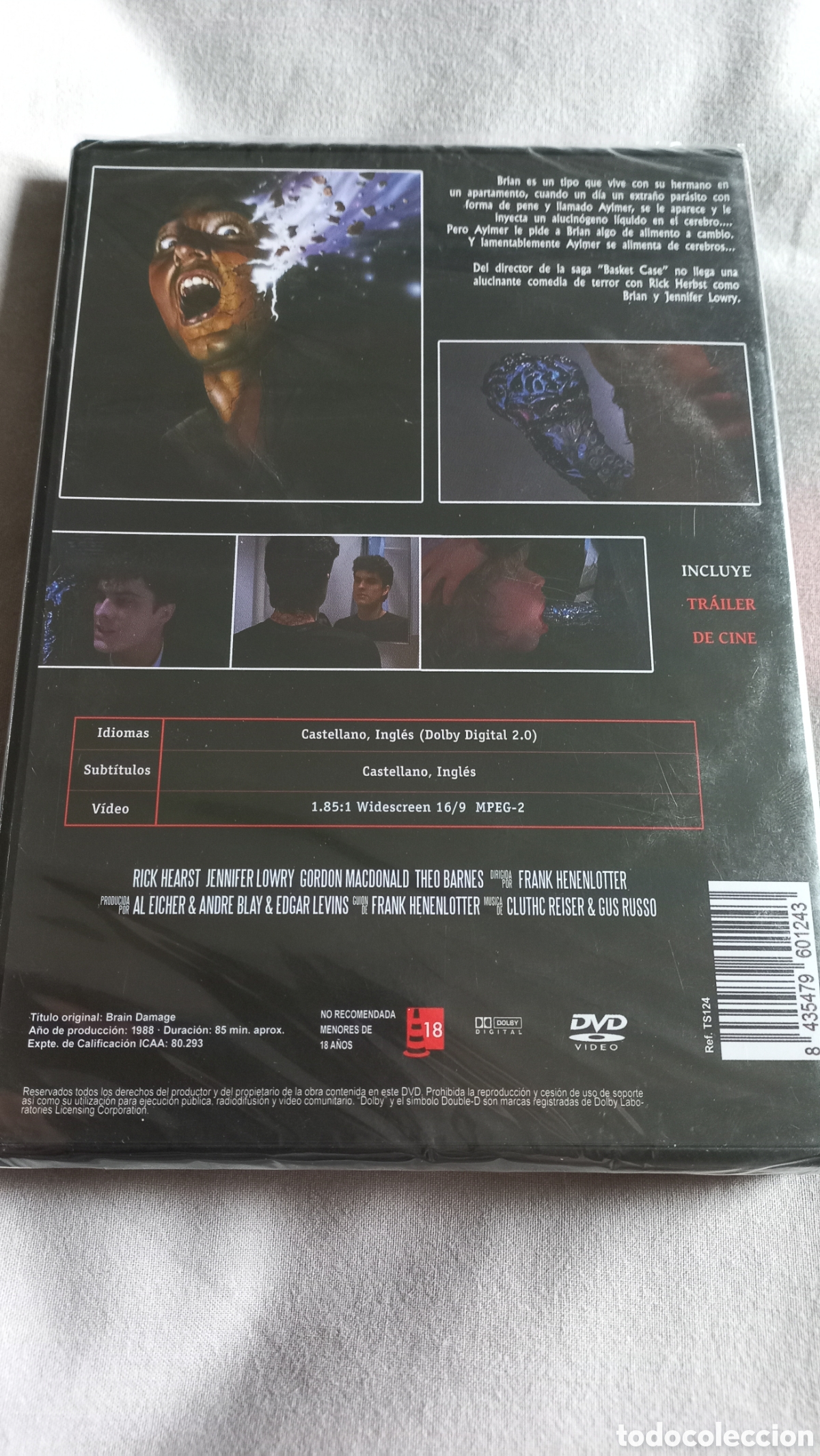 Cine: Brain Damage, precintada, DVD - Foto 2