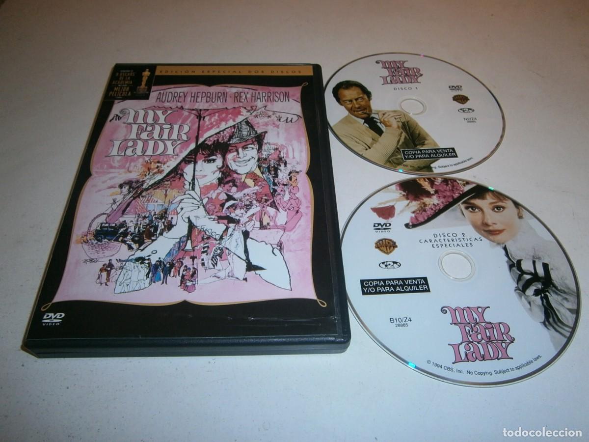 Cine: MY FAIR LADY EDICION ESPECIAL 2 DISCOS DVD AUDREY HEPBURN REX HARRISON