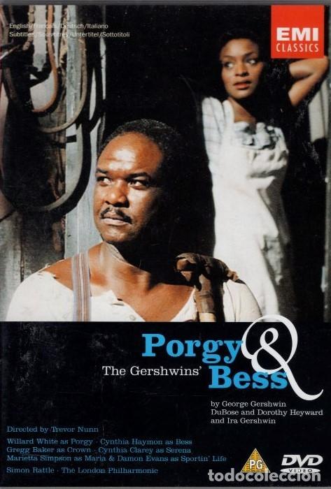 Cine: PORGY & BESS DVD - (DURACION 184 MINUTOS = 3 HORAS ) Segun libreto completo del autor. Genial!!