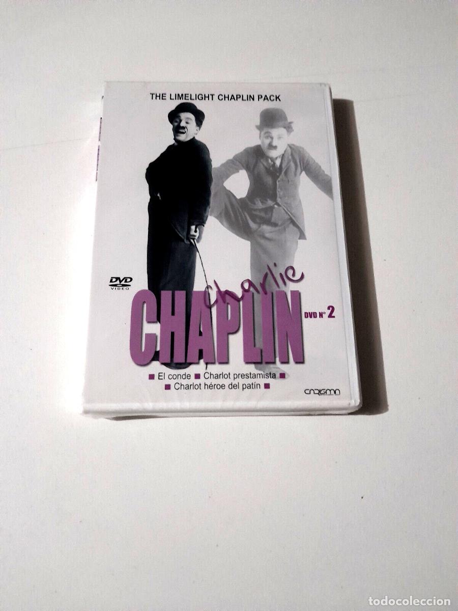 Cine: DVD &rdquo;CHARLIE CHAPLIN VOL 2&rdquo; PRECINTADO SEALED CHARLOT EL CONDE PRESTAMISTA HEROE