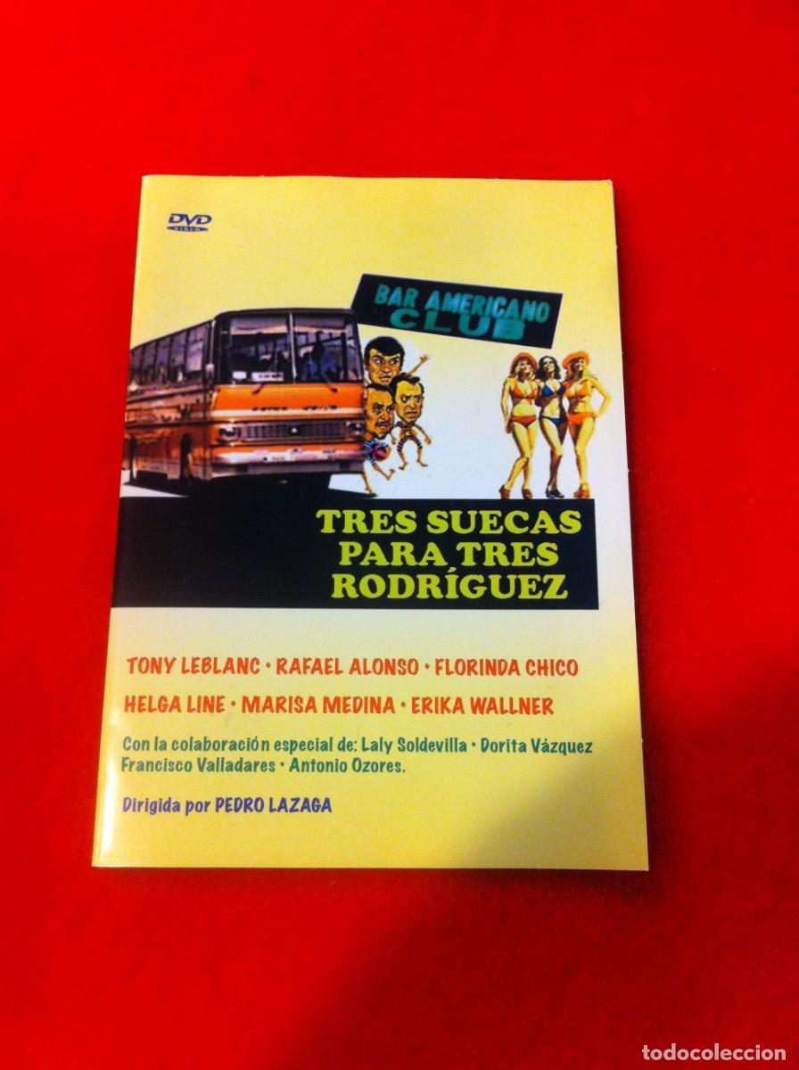 Kino: DVD. TRES SUECAS PARA TRES RODR&Iacute;GUEZ (CARPETA DE CART&Oacute;N)