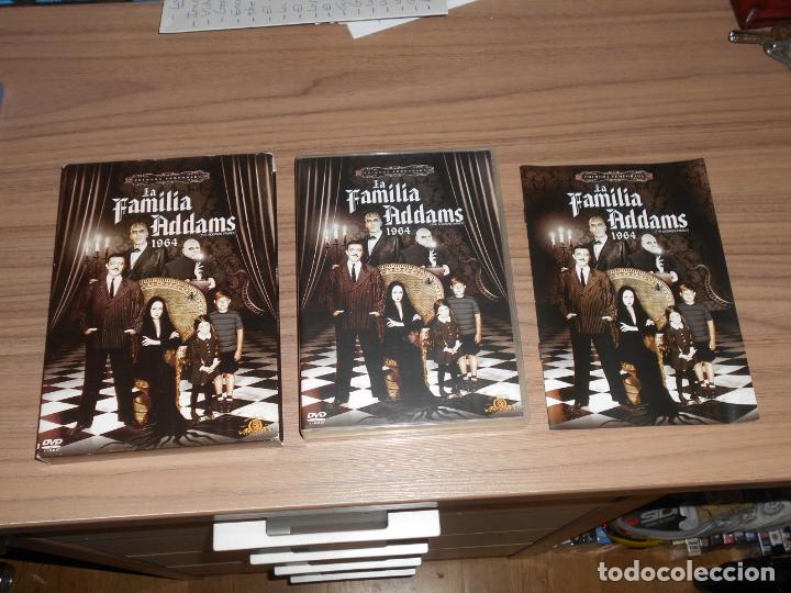 Cine: La FAMILIA ADAMS 1964 Temporada 1 Completa 3 DVD 562 Min. DISCOS Como NUEVOS