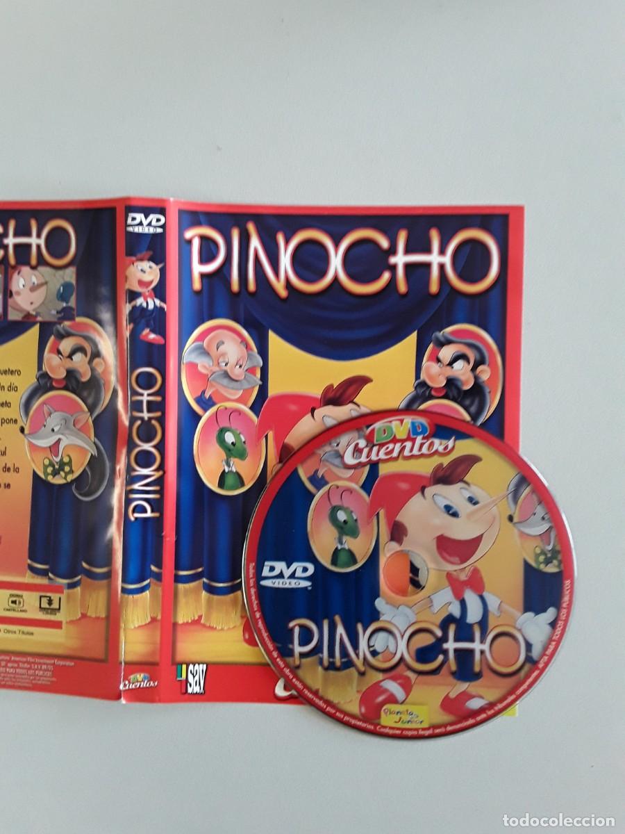 Cine: Pel&iacute;cula DVD Pinocho (Cuentos)