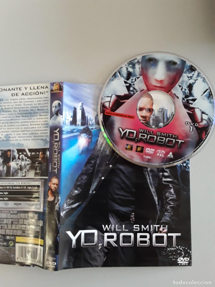 Cine: Pel&iacute;cula DVD Yo, Robot - Will Smith - Foto 1