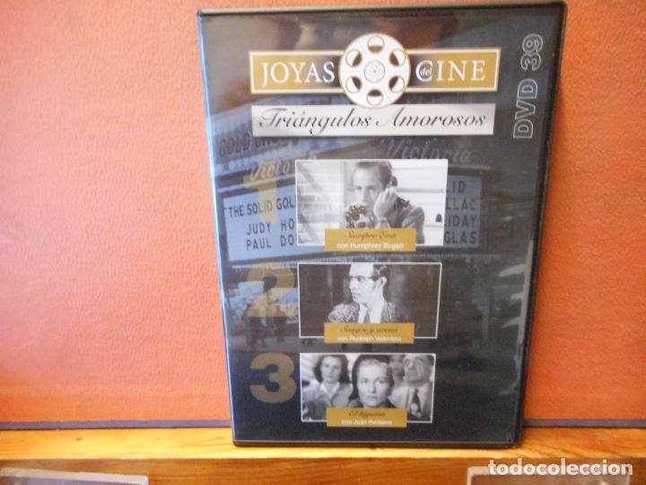 Cine: DVD. JOYAS DEL CINE. TRI&Aacute;NGULOS AMOROSOS. SIEMPRE EVA. SANGRE Y ARENA. EL BIGANO.