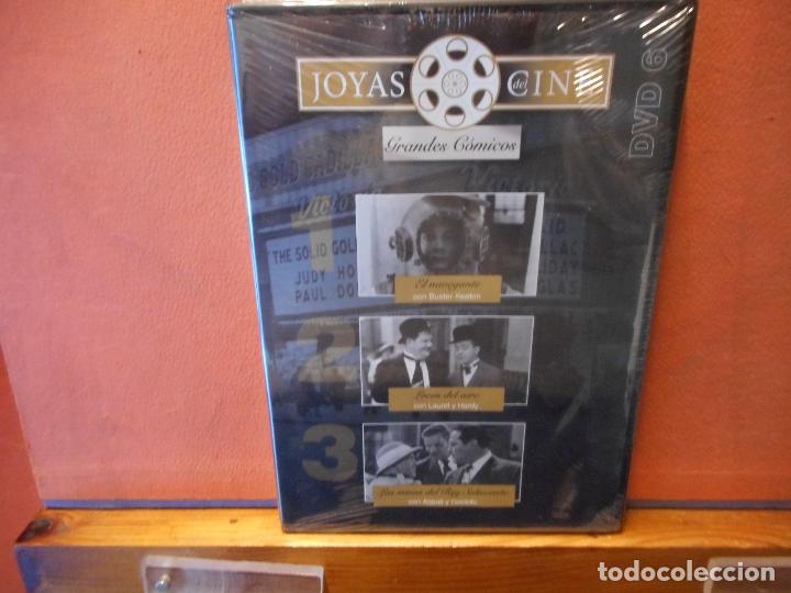 Cine: DVD. JOYAS DEL CINE. GRANDES C&Oacute;MICOS. EL NAVEGANTE. LOCOS DEL AIRE. LAS MINAS DEL REY SALMONETE.