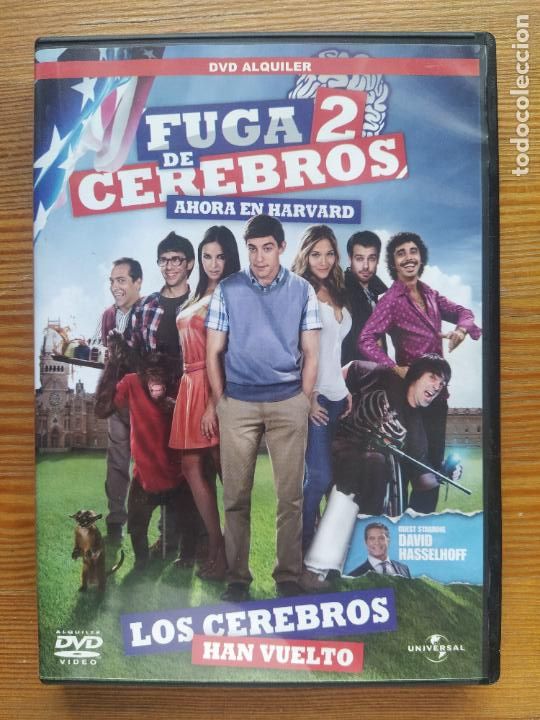 Cinema: DVD FUGA DE CEREBROS 2 - AHORA EN HARVARD - EDICION DE ALQUILER (187)