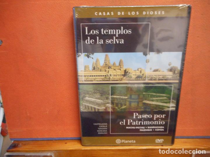Cine: DVD. LOS TEMPLOS DE LA SELVA. PASEO POR EL PATRIMONIO. MACHU-PICCHU.