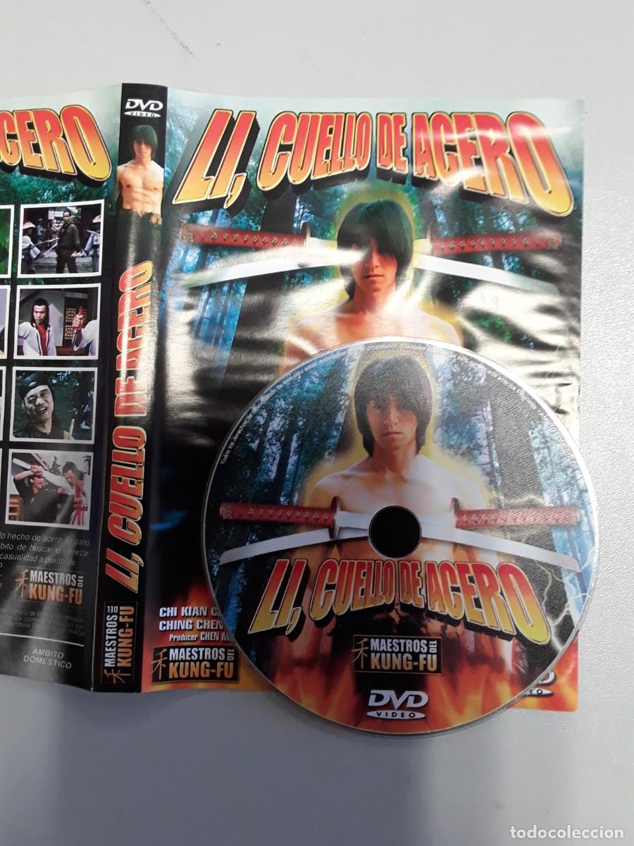 Cine: Pel&iacute;cula DVD Li, Cuello de Acero - Maestros del Kung-Fu