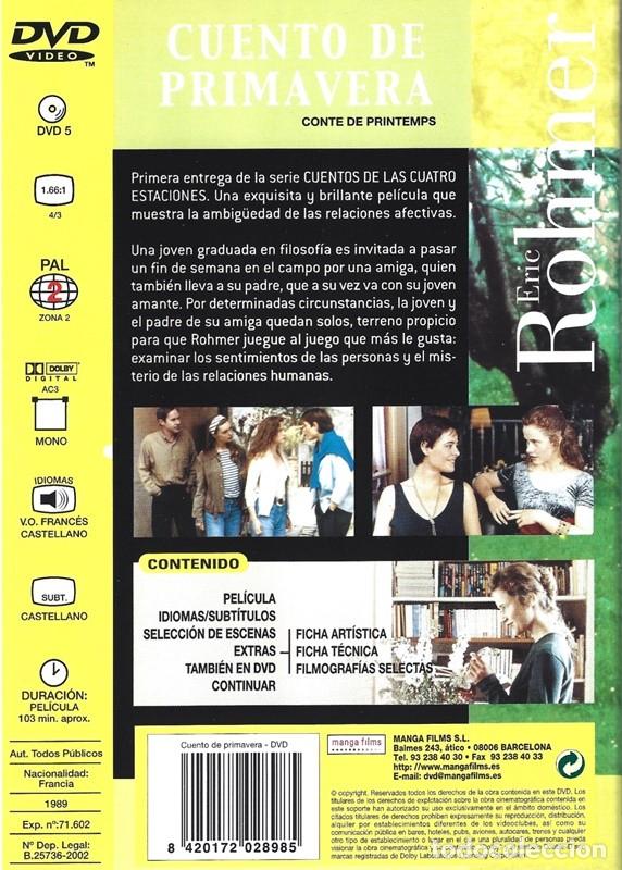 Cine: CUENTO DE PRIMAVERA ERIC ROHMER - Foto 2