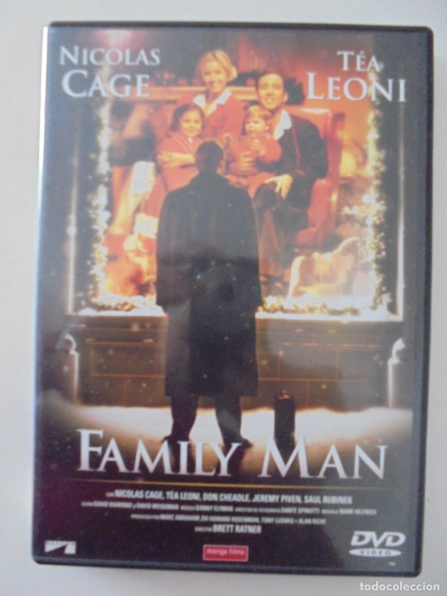 Cinema: FAMILY MAN. DVD DE LA PELICULA DE NOCOLAS CAGE Y TEA LEONI. COLOR.