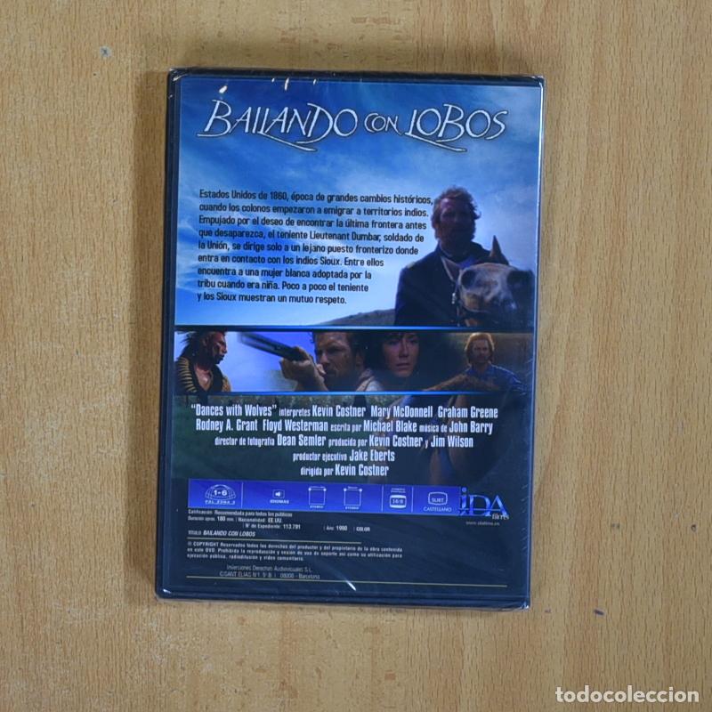 Cine: BAILANDO CON LOBOS - DVD - Foto 2