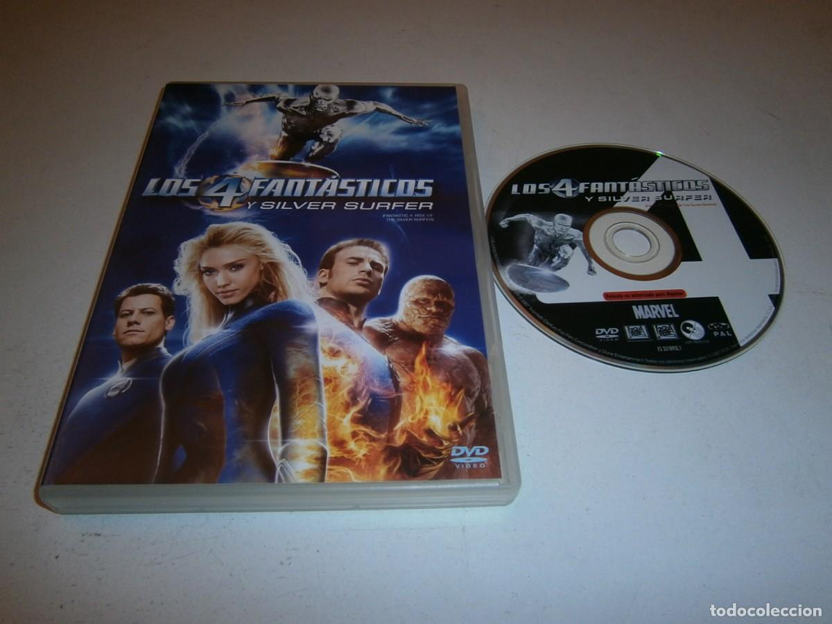 Cine: LOS 4 FANTASTICOS Y SILVER SURFER DVD