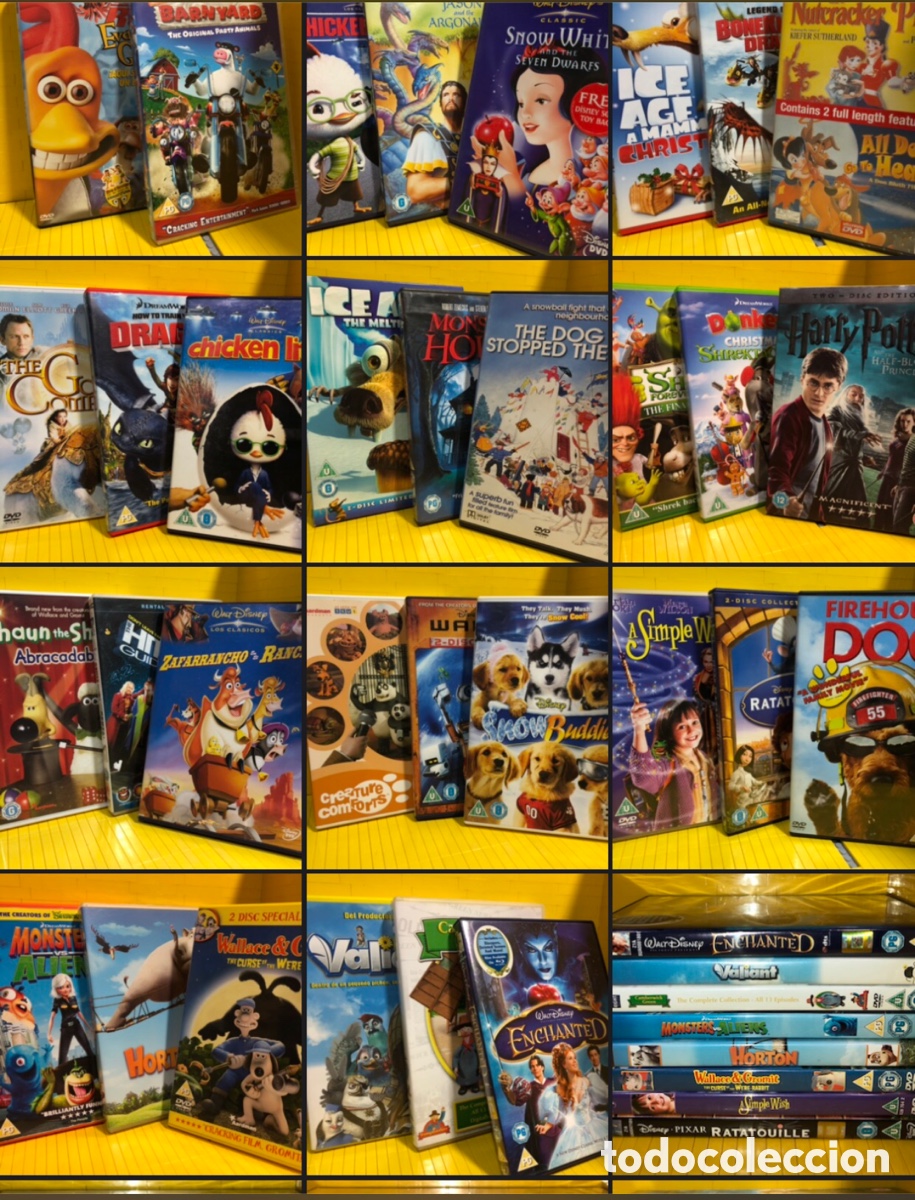 Kino: LOTE DE 32 DVD`S TEMA INFANTIL ● EN INGL&Eacute;S ● ENGLISH ●