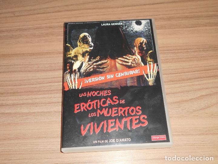 Cine: LAS NOCHES EROTICAS DE LOS MUERTOS VIVIENTES 1&ordm; Edicion MANGAFILMS DVD Terror EROTICA