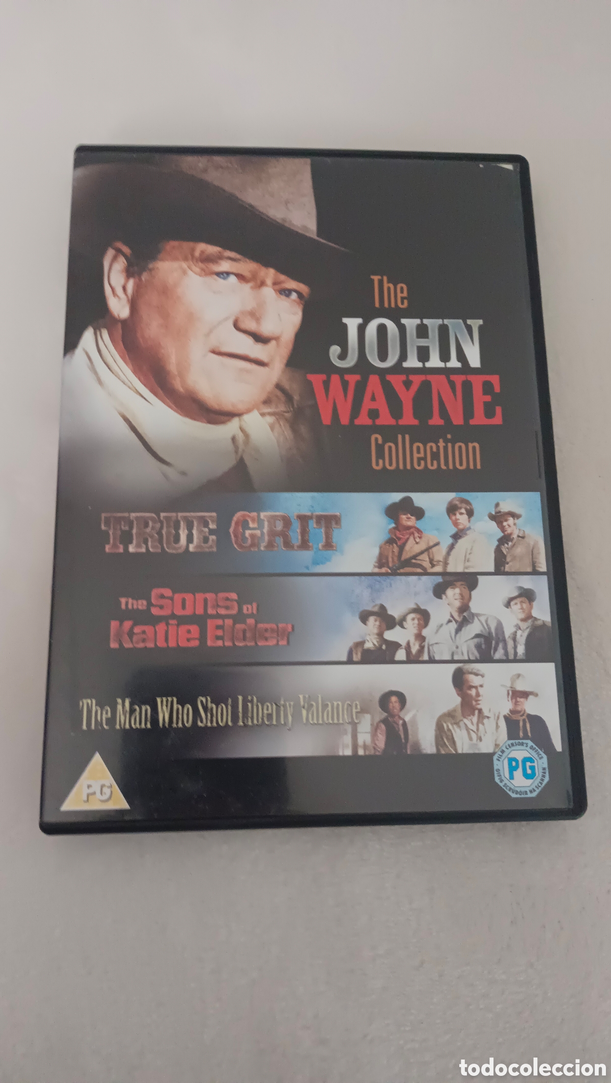 Cin&eacute;ma: Dvd triple - The John Wayne collection - Castellano - Valor de ley, Los hijos de Katie Elder, Libert