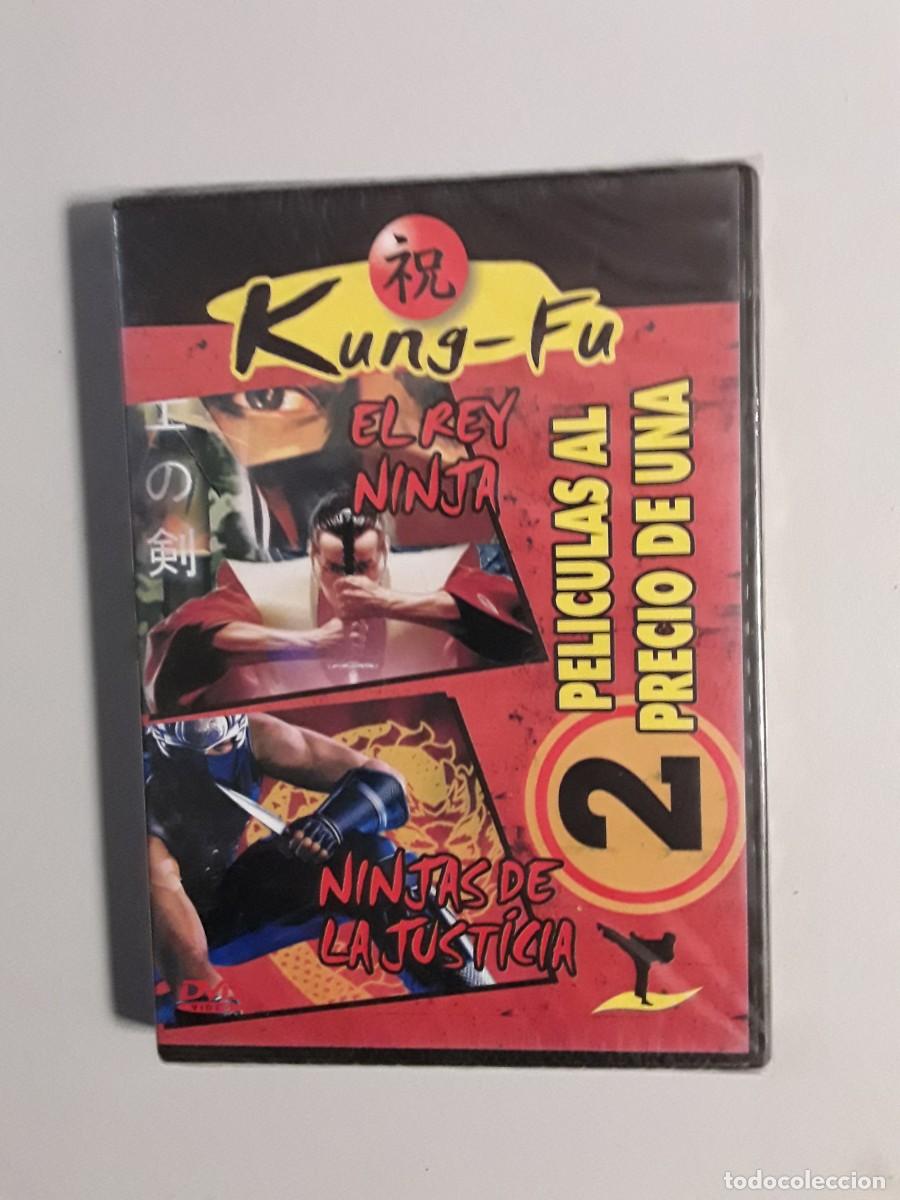 Cine: Pel&iacute;cula DVD precintada Kung Fu - El Rey Ninga - Ninjas de La Justicia - 2 Peliculas al precio de un