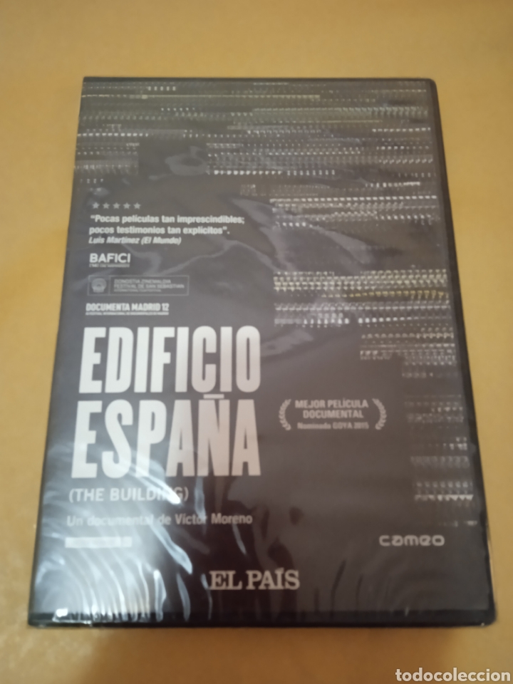 Cine: Dvd. Edificio Espa&ntilde;a. Precintado. Documental descatalogado de V&iacute;ctor Moreno. - Foto 1