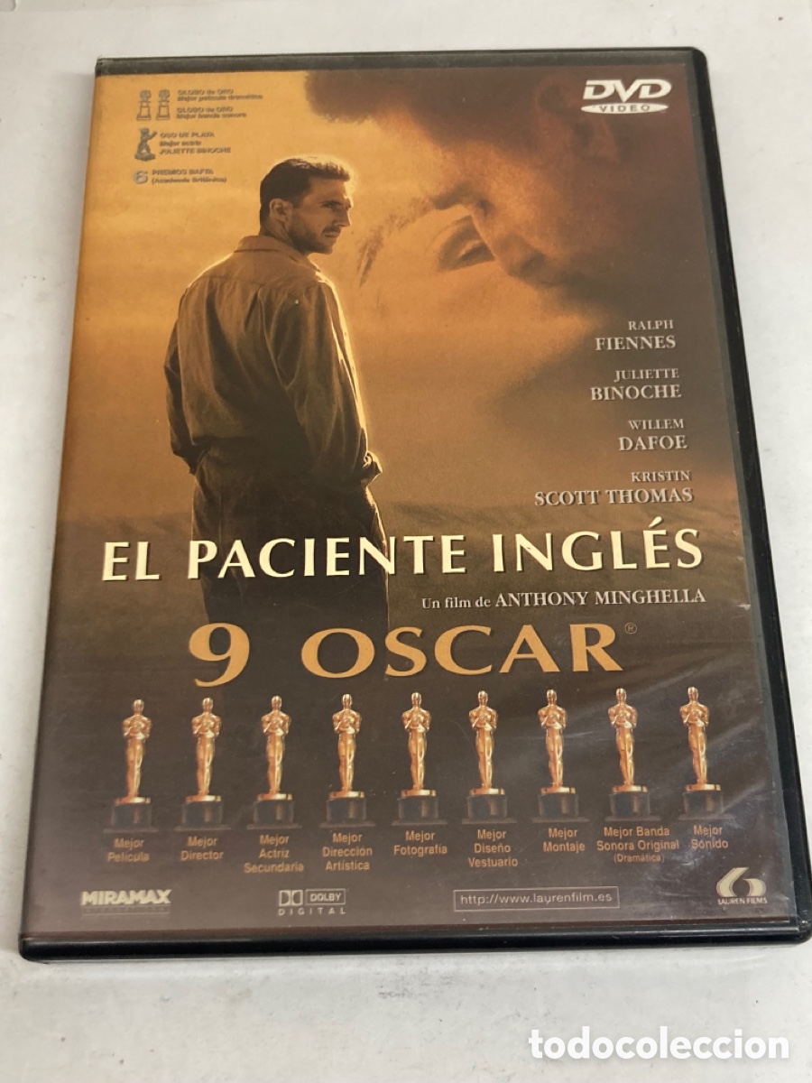 Cine: Pel&iacute;cula de Dvd El paciente Ingles - Foto 1