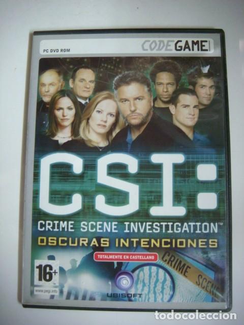 Cine: D.V.D CSI OSCURAS INTENCIONES