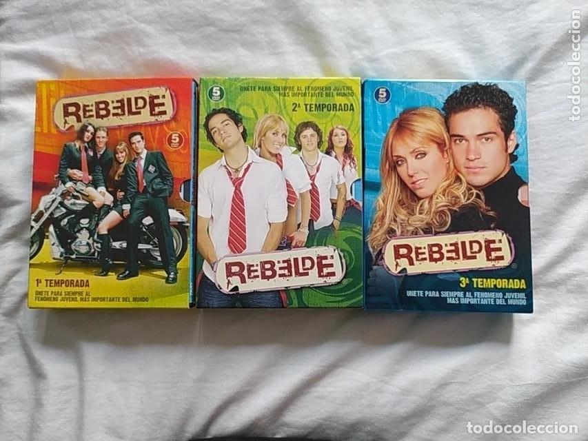 Cine: REBELDE RBD - SERIE COMPLETA - 3 TEMPORADAS EN DVD *** DESCATALOGADA ***