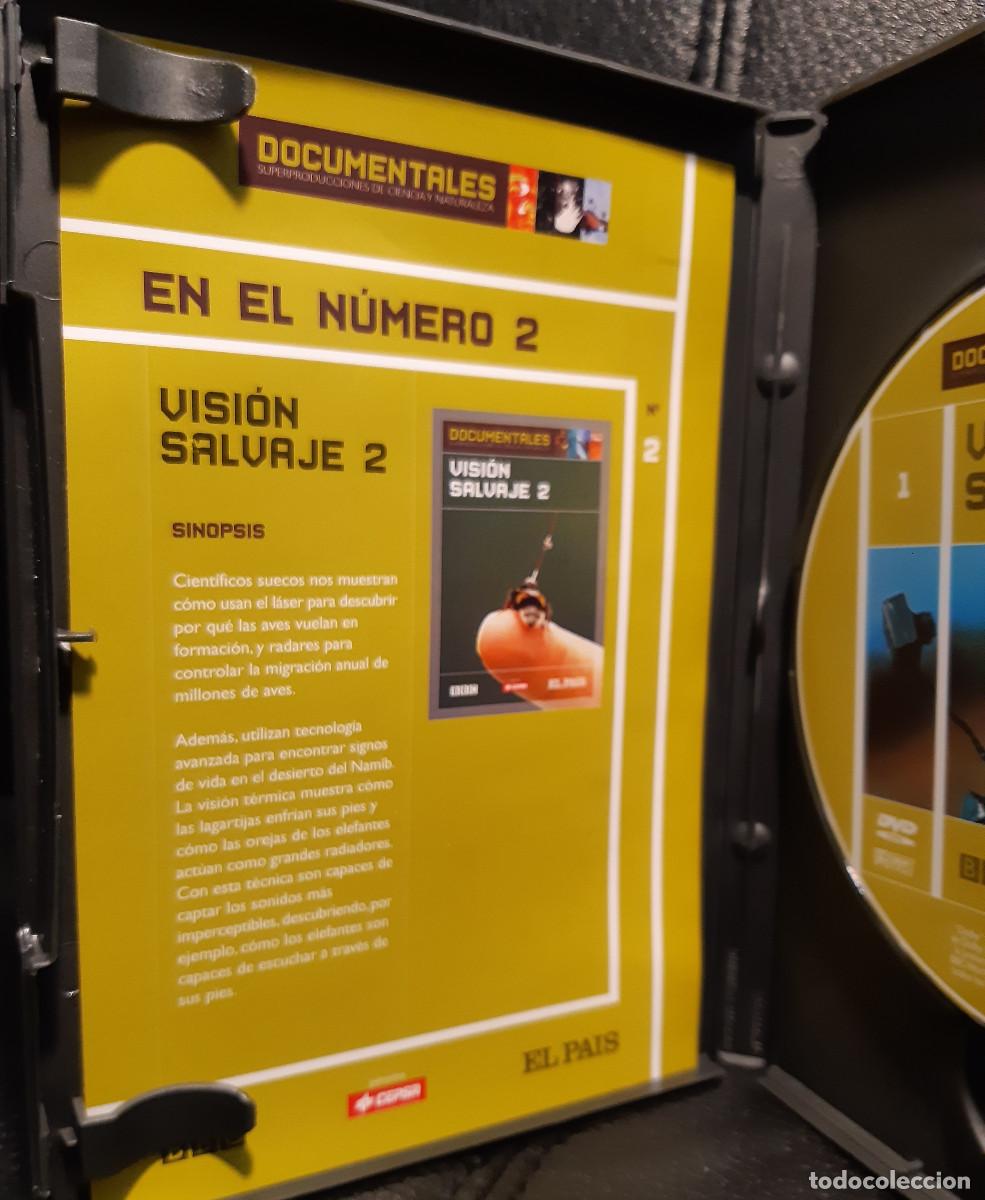 Cine: VISION SALVAJE 1 - DVD - DOCUMENTAL BBC - Foto 4
