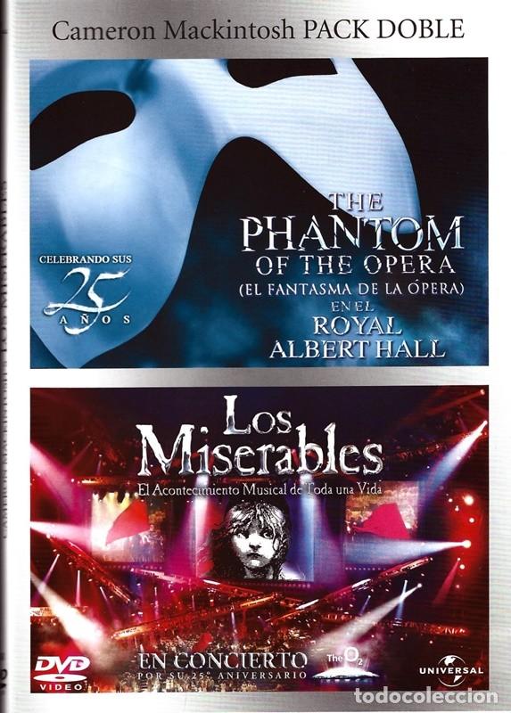 the phantom of the opera & los miserables - Comprar Películas DVD de colección en todocoleccion - 385024209